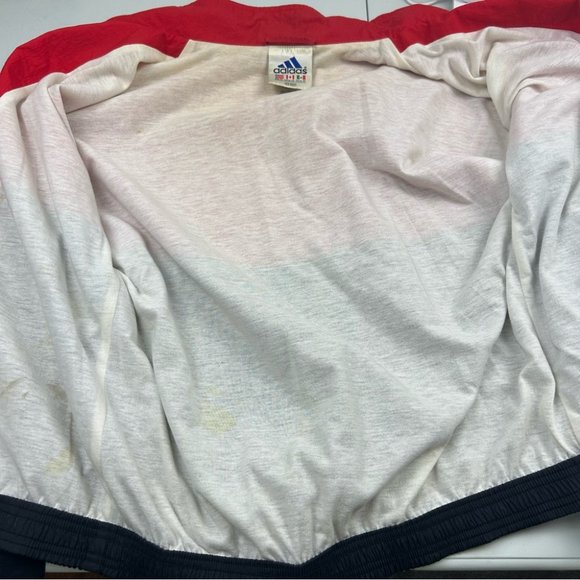 Adidas vintage 90s windbreaker zip up jacket - Picture 10 of 11